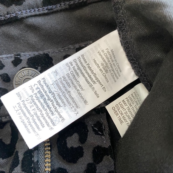 🐆Madewell Leopard Skinny Jeans🐆 - Picture 7 of 9